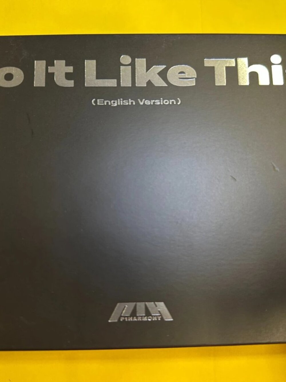 P1 Harmony: Do It Like This English Version (Audio CD, 2022) Complete Cib Tested